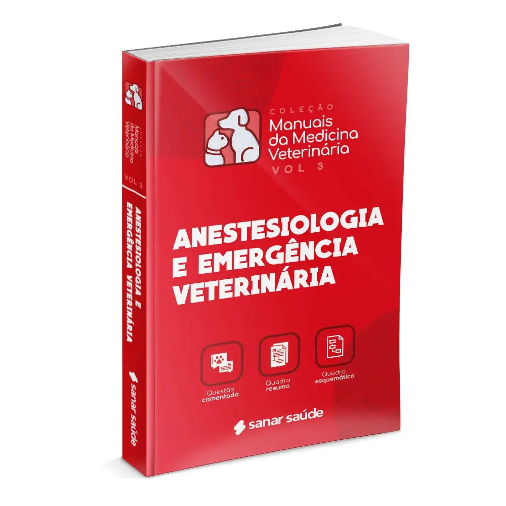 Imagem do livro Anestesiologia e Emergência Veterinária - Coleção de Manuais da Medicina Veterinária - Volume 3