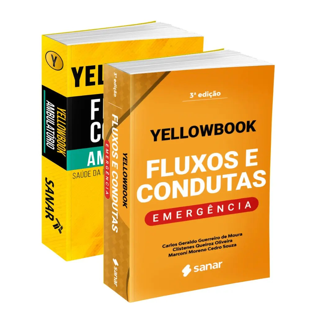 Imagem do livro Combo: Yellowbook - Fluxos e Condutas: Ambulatório + Emergência