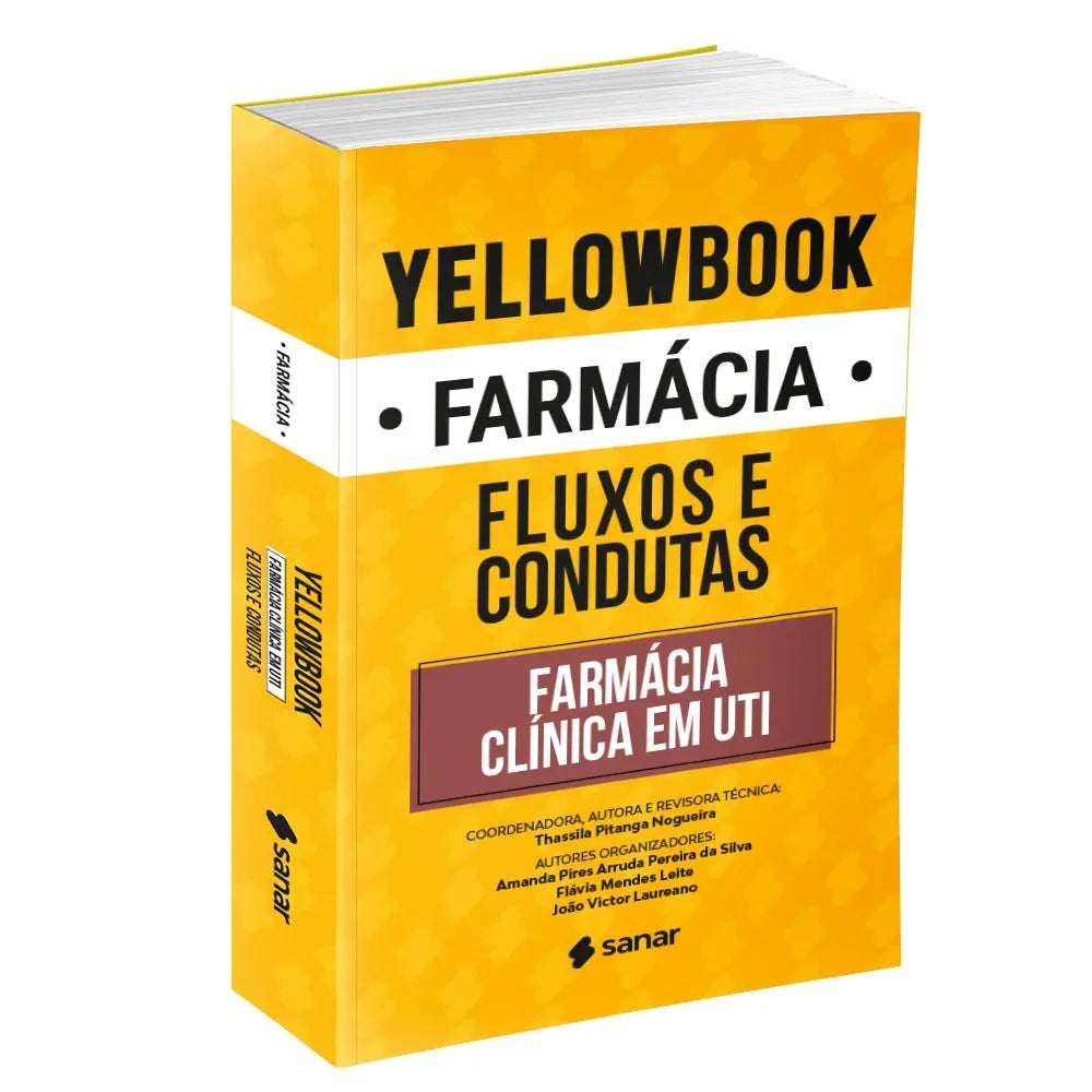 Imagem do livro Yellowbook Farmácia - Farmácia Clínica em UTI