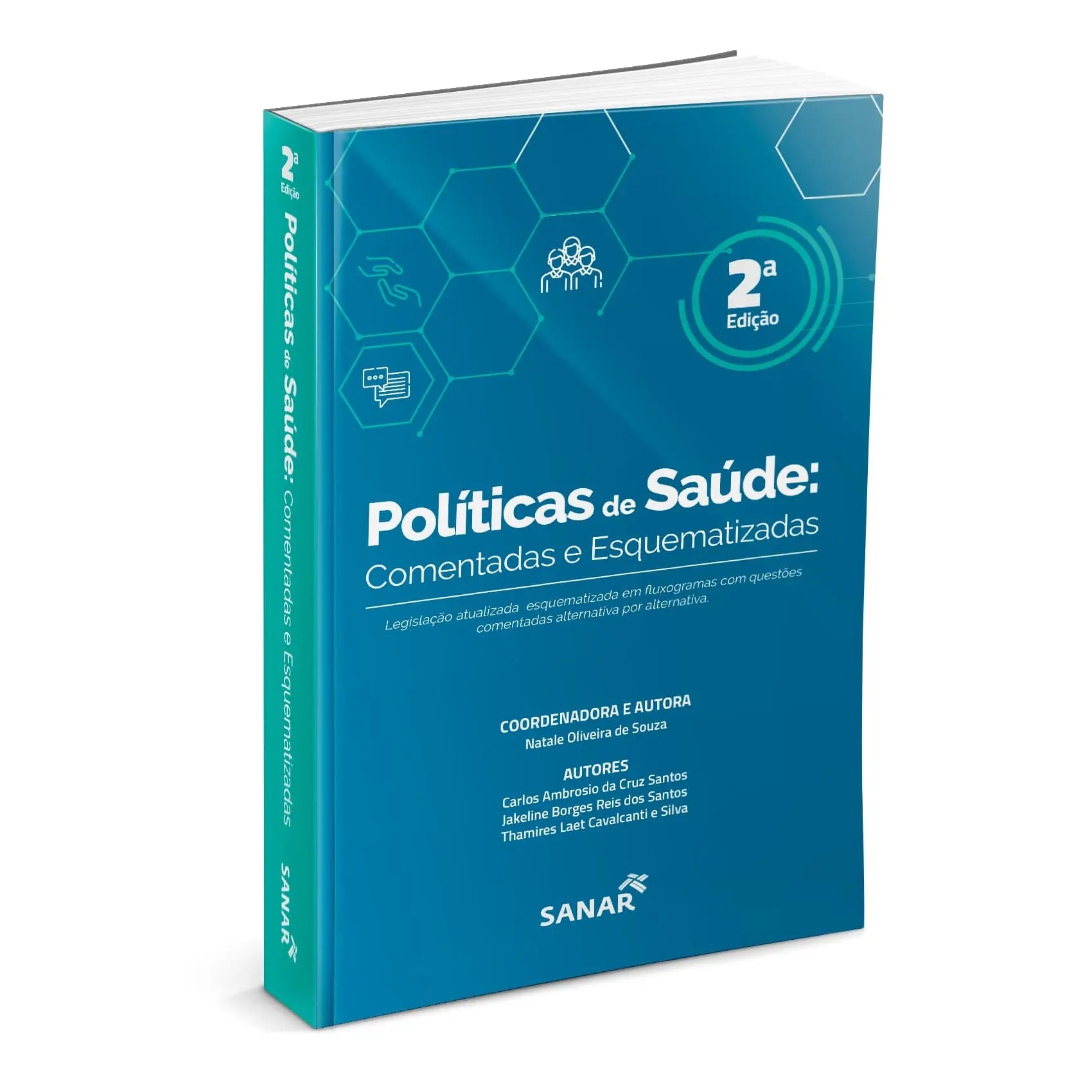Imagem do livro Políticas de Saúde: Comentadas e Esquematizadas 2º edição