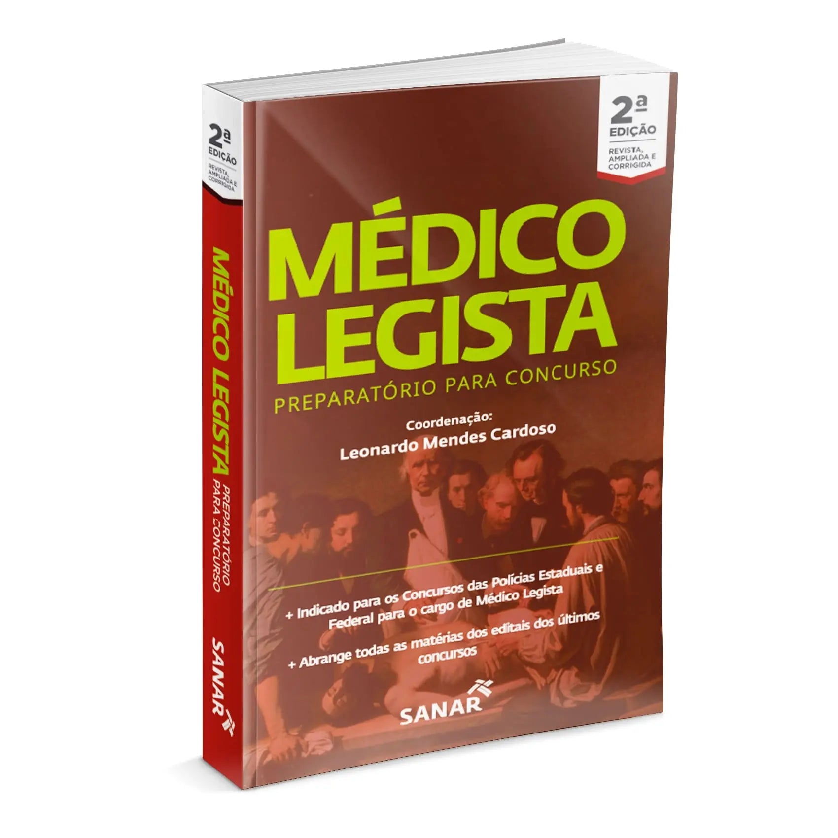 Imagem do livro Médico Legista: Preparatório para Concursos - 2ª Edição