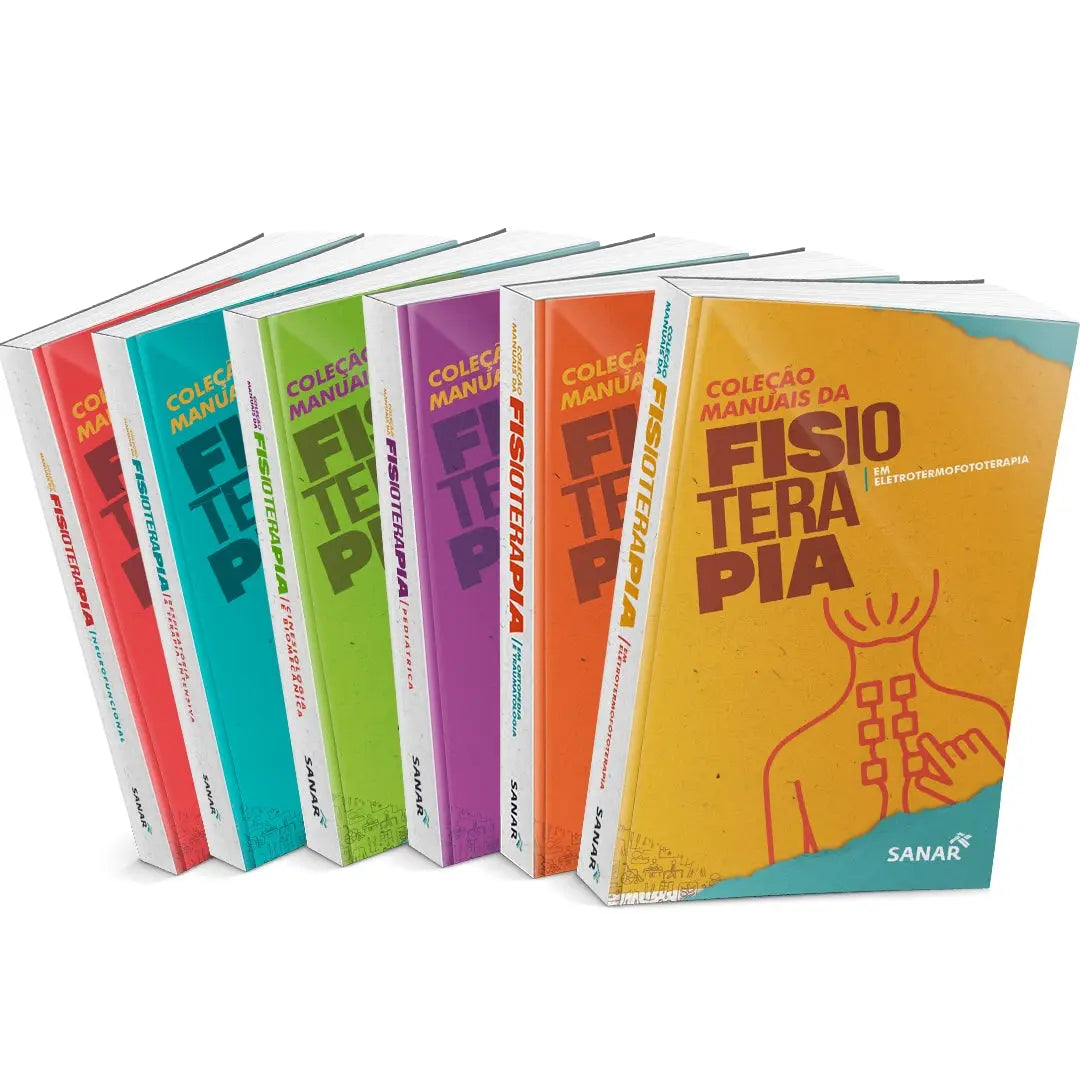 Imagem do livro Combo: Coleção de Manuais da Fisioterapia (Volumes 1. 2. 3. 4. 5 e 6)