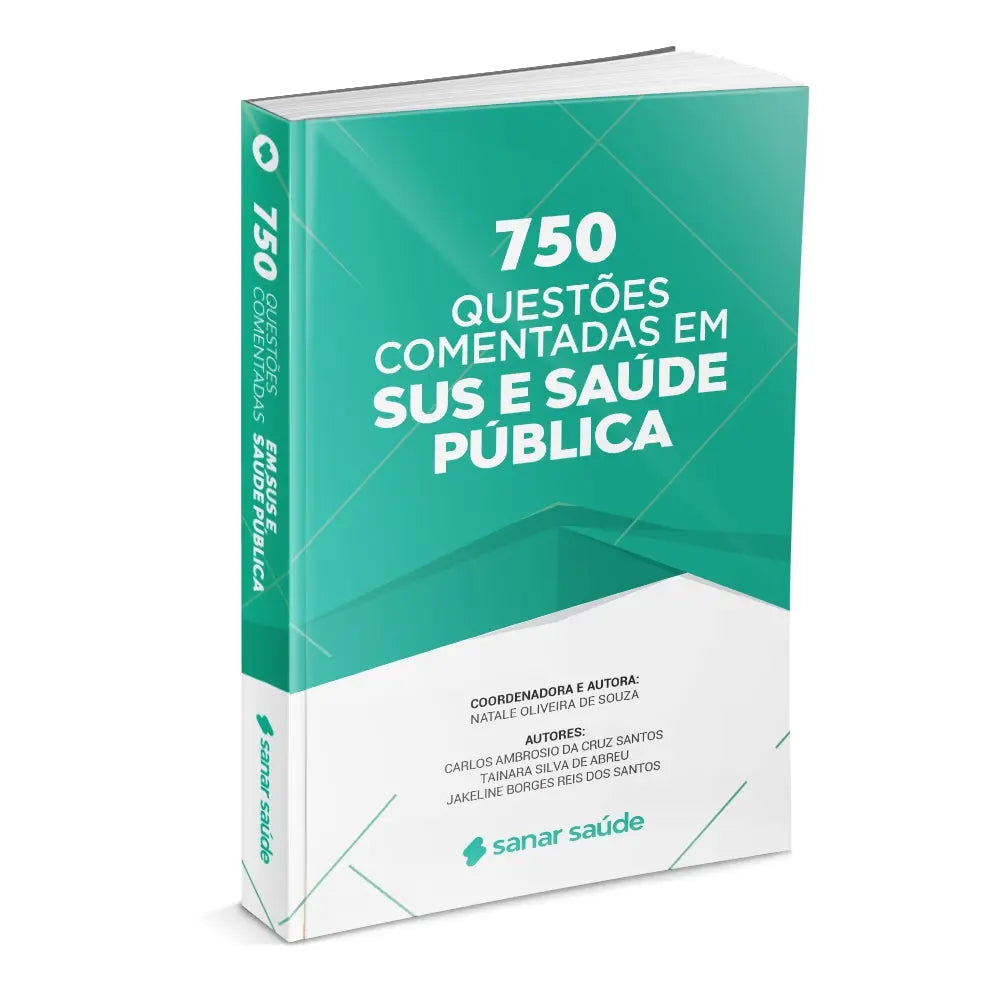 Imagem do livro 750 Questões Comentadas em SUS e Saúde Pública