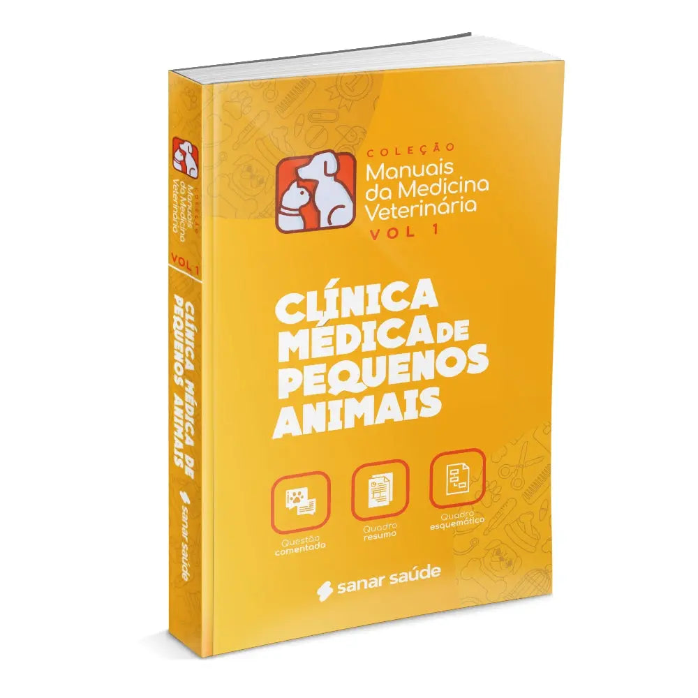 Imagem do livro Clínica Médica de Pequenos Animais - Coleção de Manuais da Medicina Veterinária - Volume 1