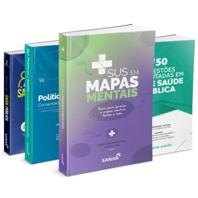 Imagem do livro Combo: SUS e Saúde Pública + 750 Questões