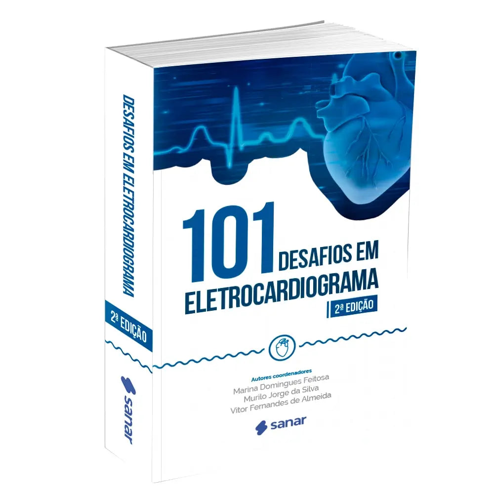Imagem do livro 101 Desafios em Eletrocardiograma 2ª Edição