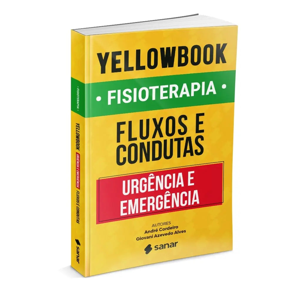 Imagem do livro Yellowbook Fisioterapia - Fluxos e Condutas em Urgências e Emergências