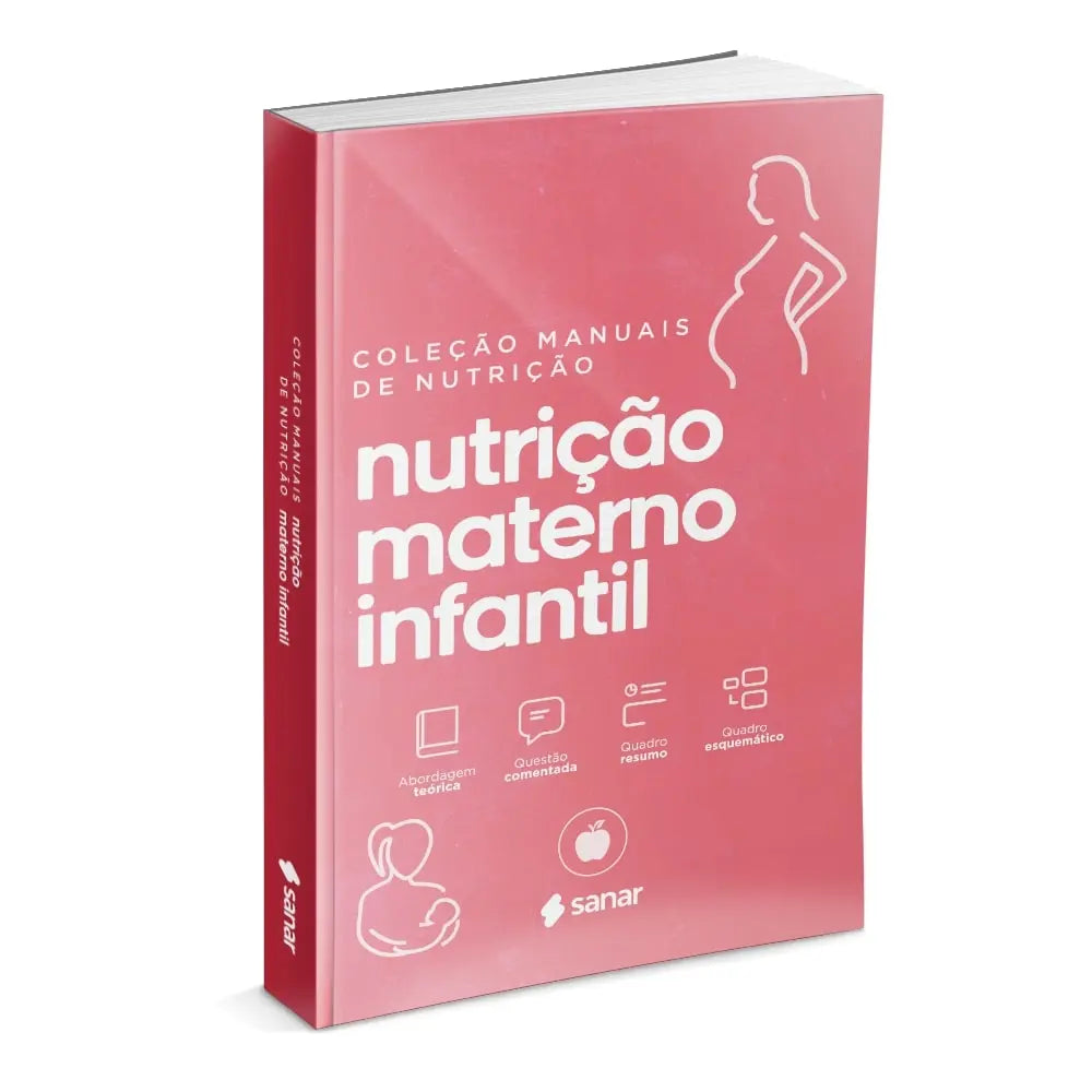 Imagem do livro Nutrição Materno Infantil (1ª Edição) Coleção Manuais da Nutrição - Volume 3