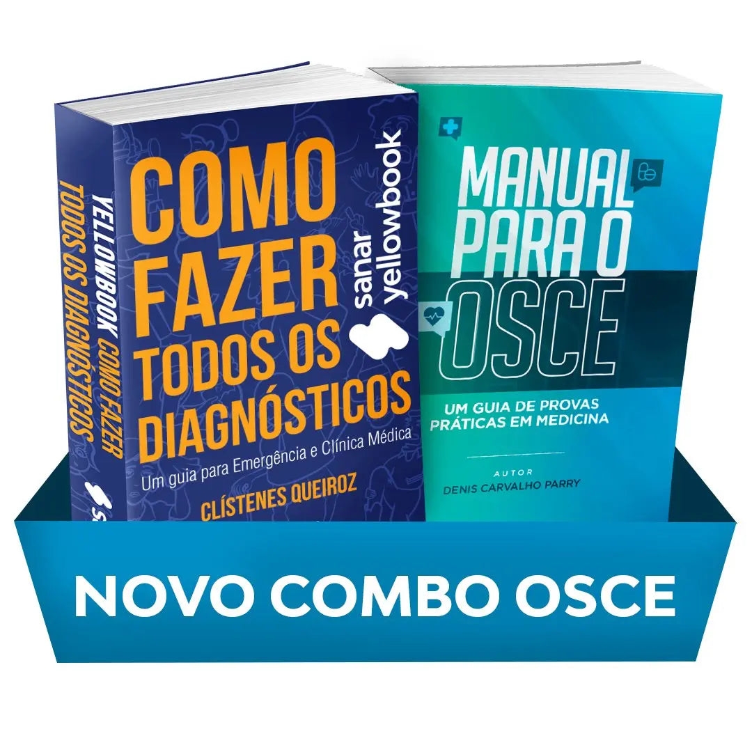 Imagem do livro Combo OSCE - Manual para OSCE + YB Como fazer todos os diagnósticos