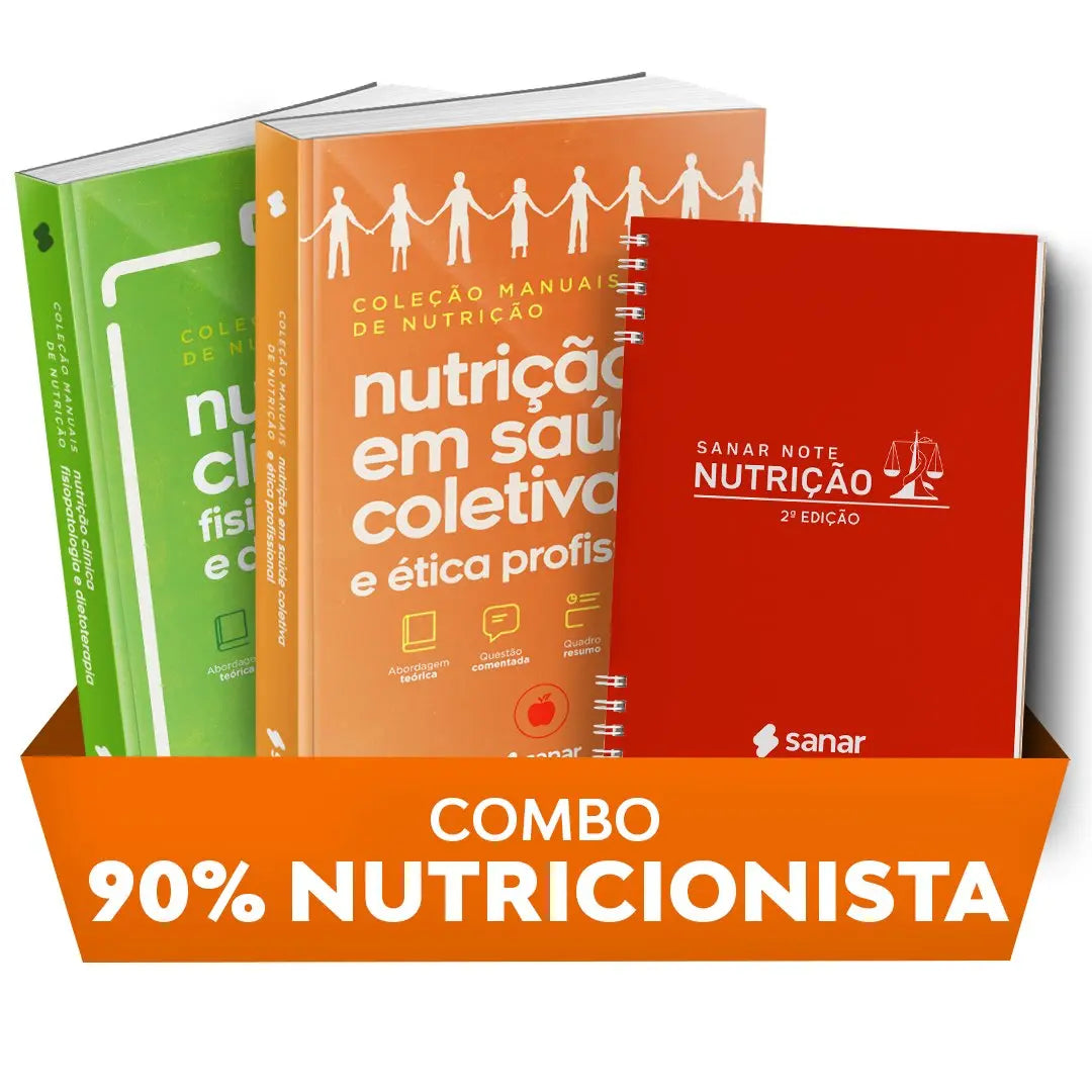 Imagem do livro Combo: 90% Nutricionista