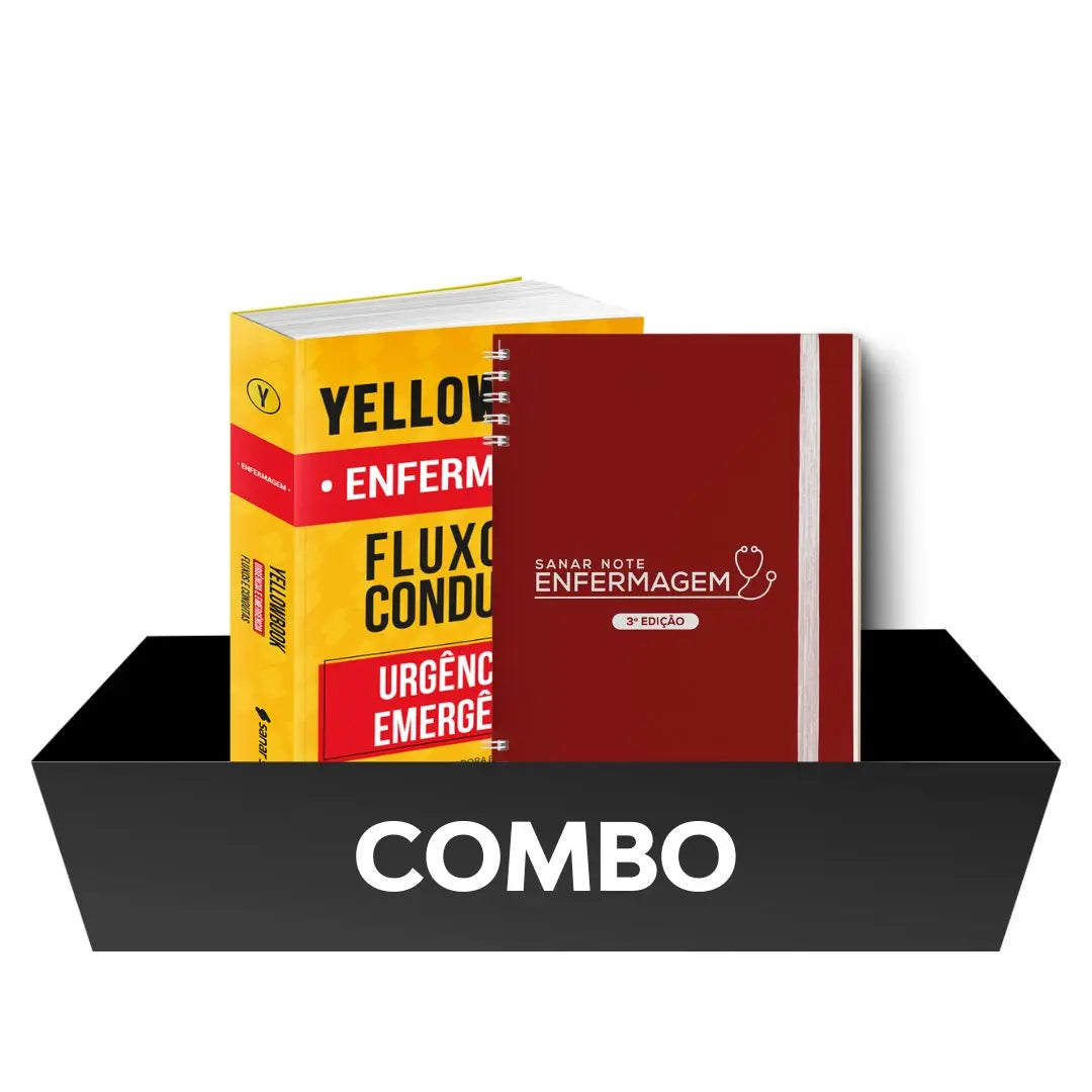 Imagem do livro Combo: Yellowbook Enfermagem + Sanar Note 3ª Edição (Lançamento)
