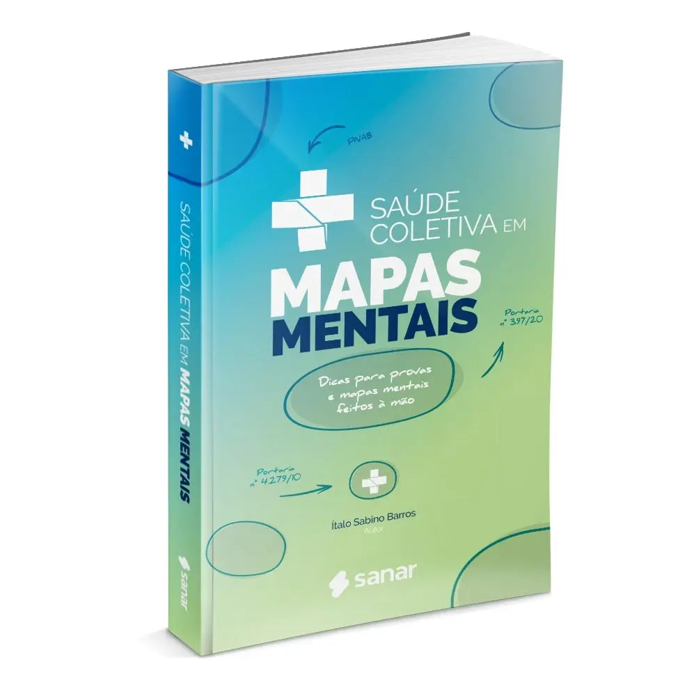 Imagem do livro Saúde Coletiva em Mapas Mentais