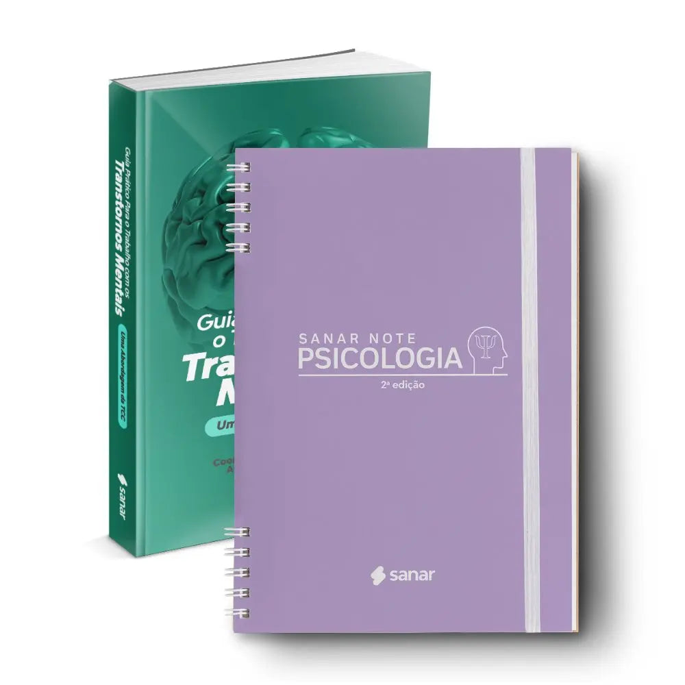 Imagem do livro Combo: Guia Prático para o trabalho com os Transtornos Mentais e Sanar Note Psicologia - 2ª edição
