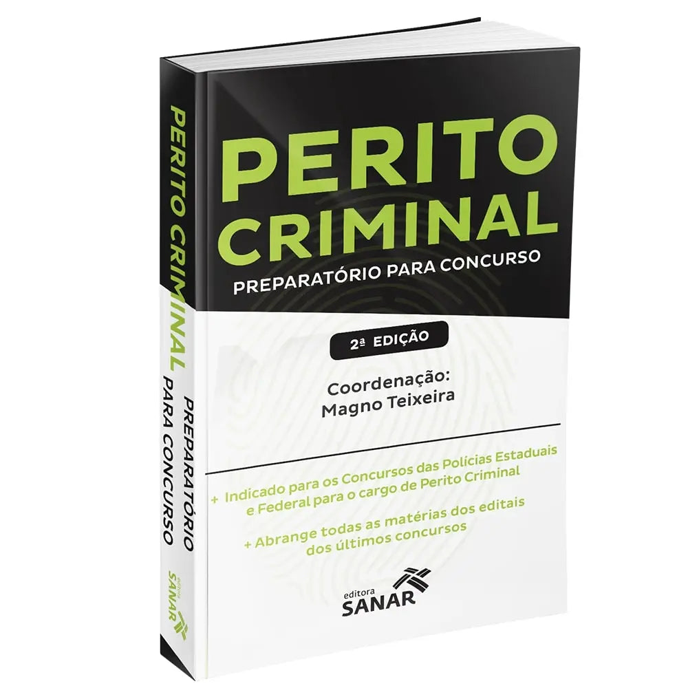 Imagem do livro Perito Criminal - Preparatorio para Concursos (2 edição)