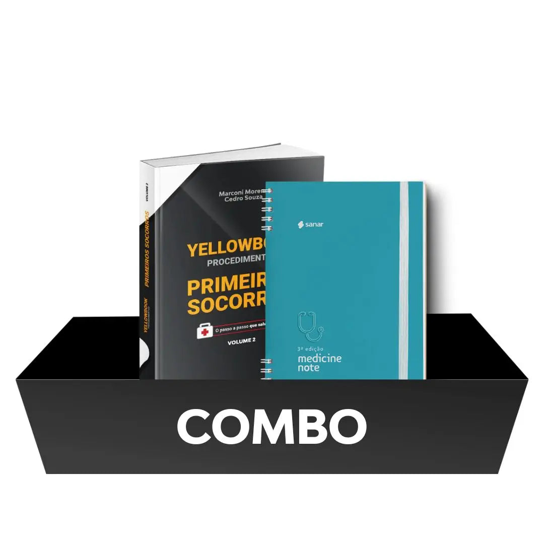 Imagem do livro Combo: Yellowbook Primeiros Socorros + Medicine Note (3ª edição)