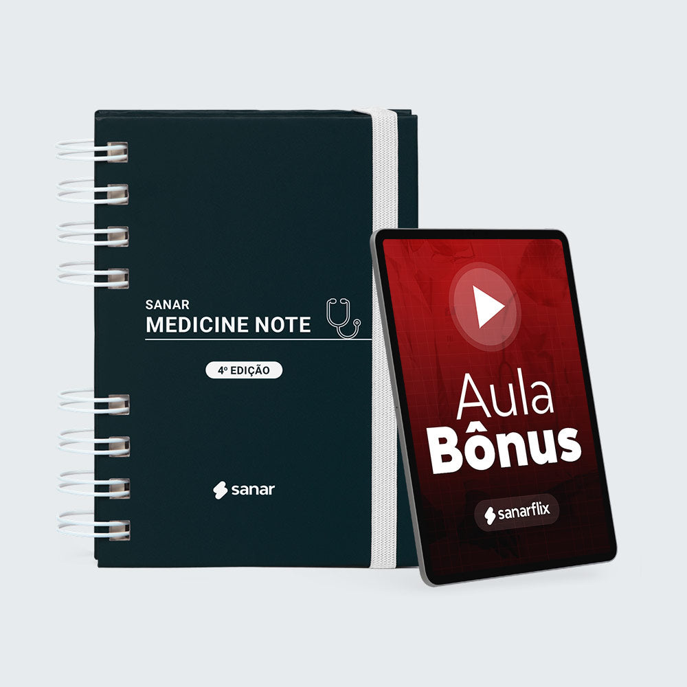 Phoenix Med Note Medicine Note (4ª edição) - Mednote - Livro de Medicina Sanar Saúde
