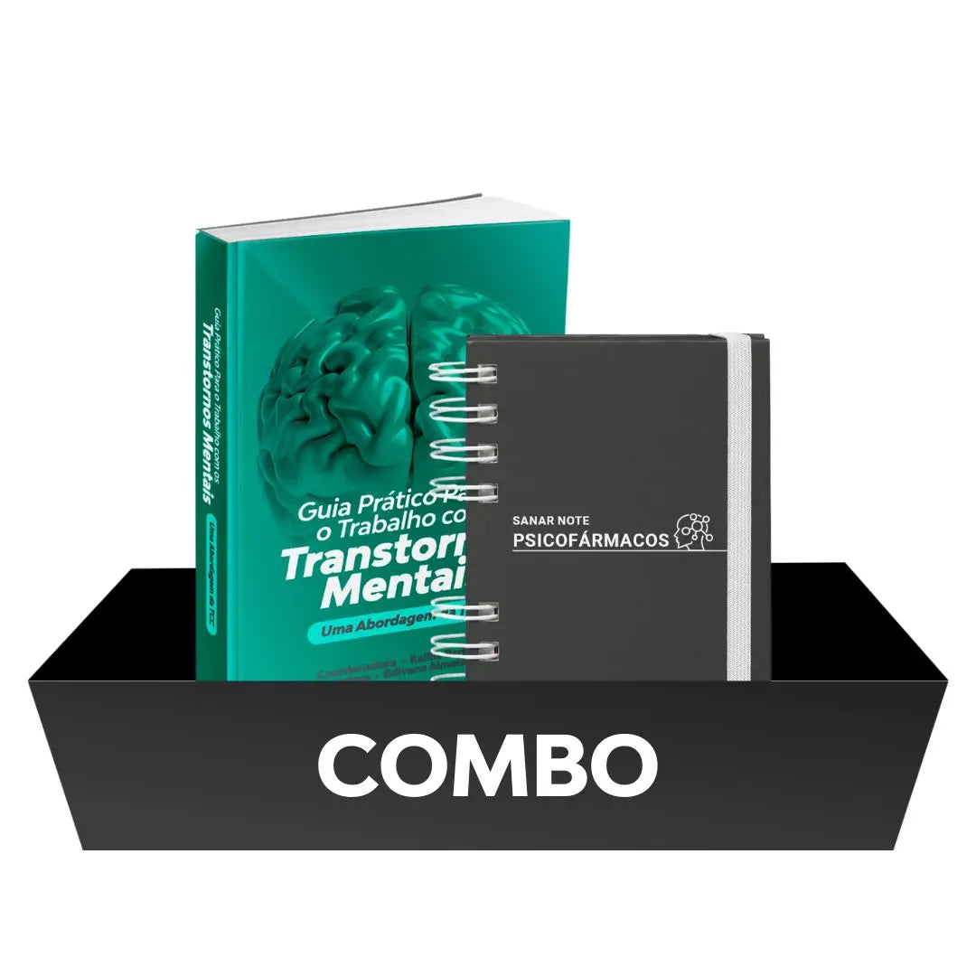 Combo Prática em Saúde Mental - Livro Técnico Sanar Saúde