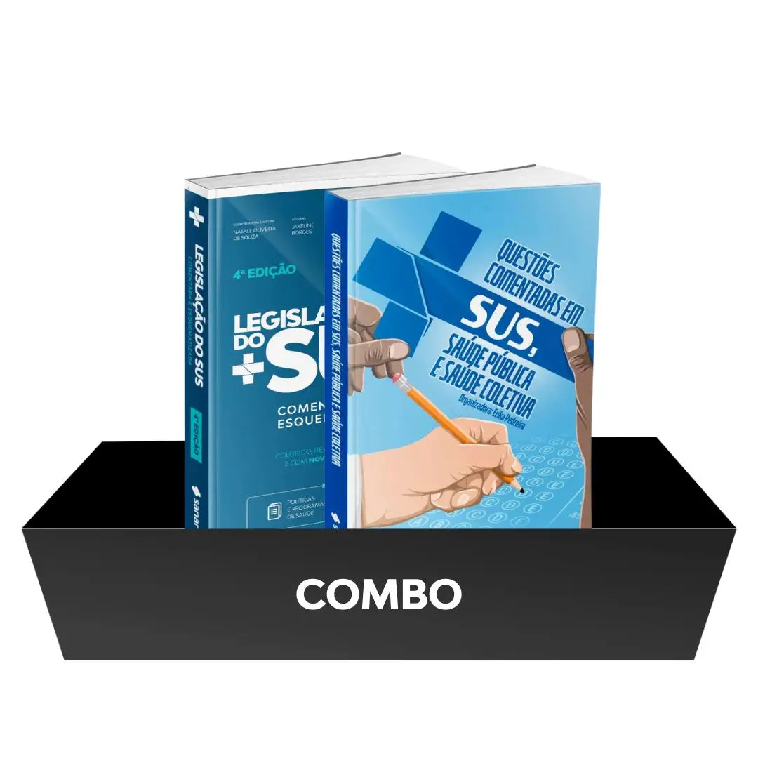 Combo SUS Descomplicado - Livro Técnico Sanar Saúde