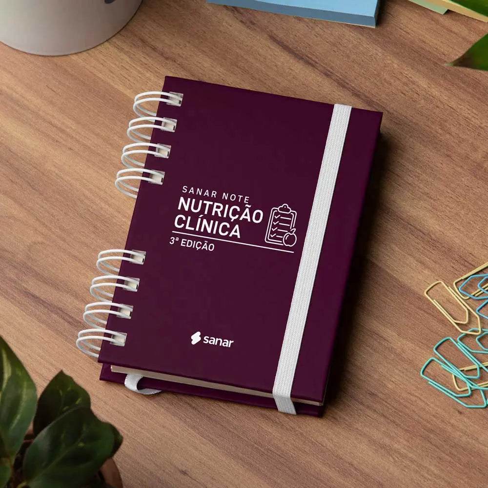 LANÇAMENTO: Sanar Note Nutrição Clínica (3ª edição) - Livro Técnico Sanar Saúde