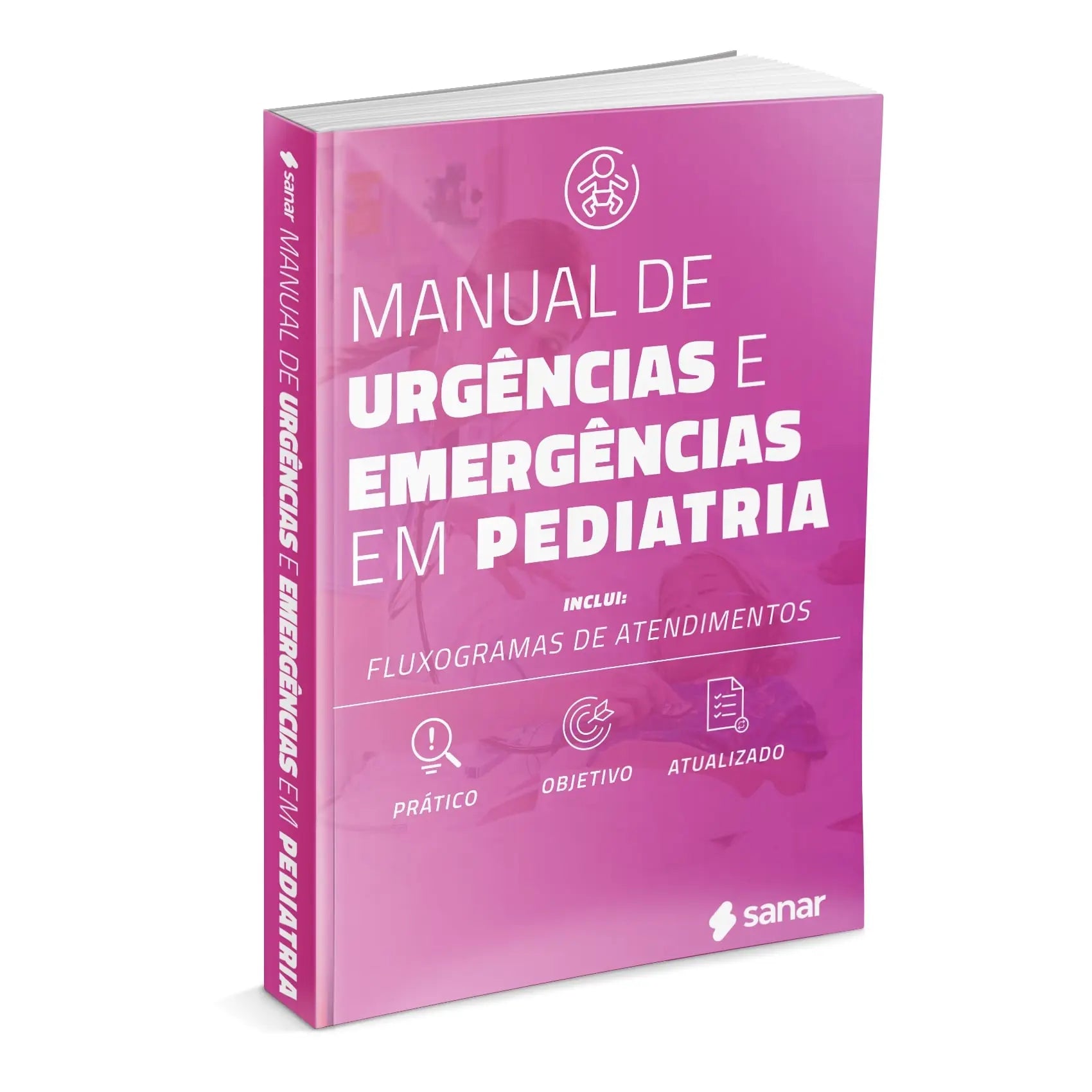 Imagem do livro Manual de Urgências e Emergências em Pediatria