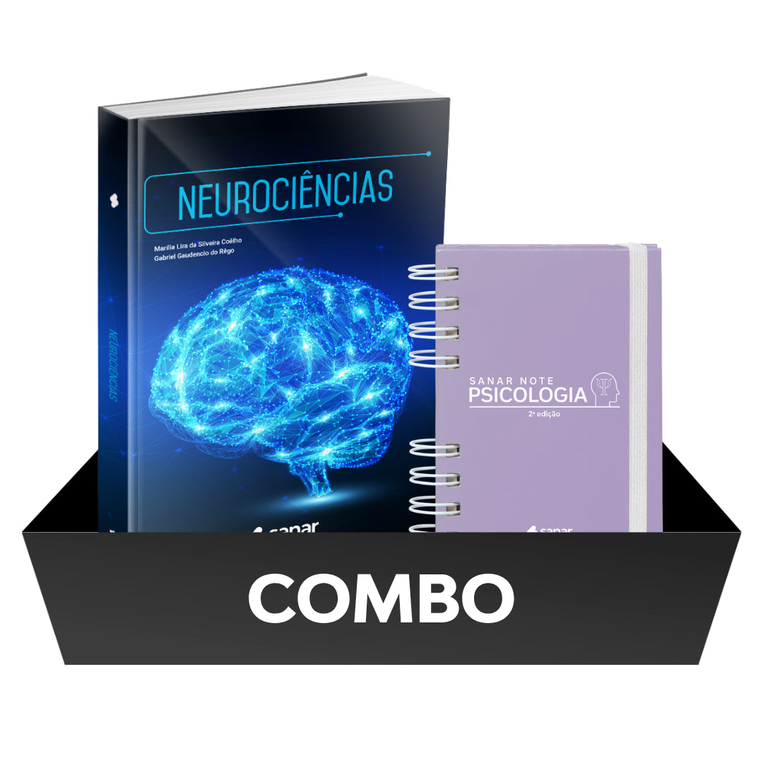 Combo: Neurociências (1ª Edição) + Sanar Note Psicología (2ª Edição)