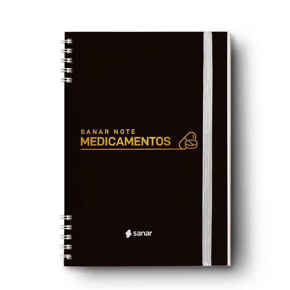 LANÇAMENTO: Sanar Note Medicamentos - Livro Técnico Sanar