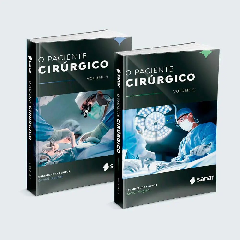 O Paciente Cirúrgico - Volumes 1 e 2 - Livro Técnico Sanar Saúde
