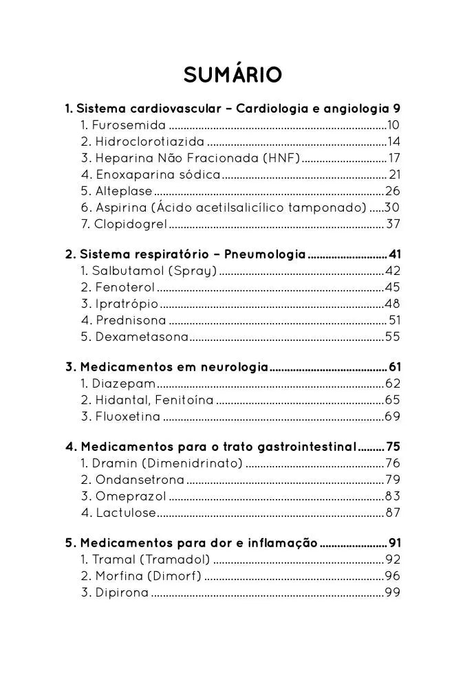 Sanar Note Medicamentos - Livro Técnico Sanar Saúde