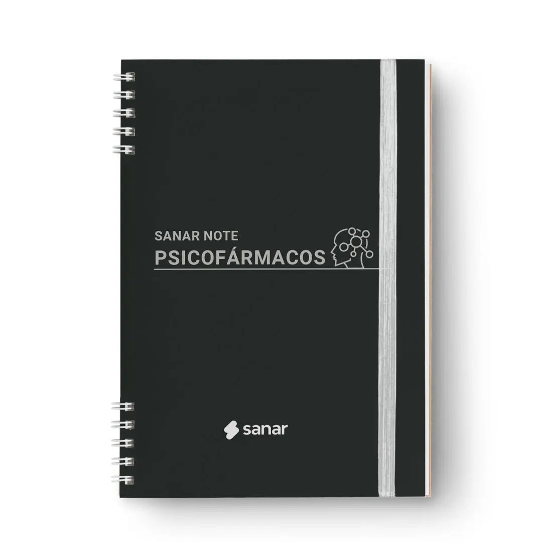 Sanar Note Psicofármacos - Livro Técnico Sanar Saúde