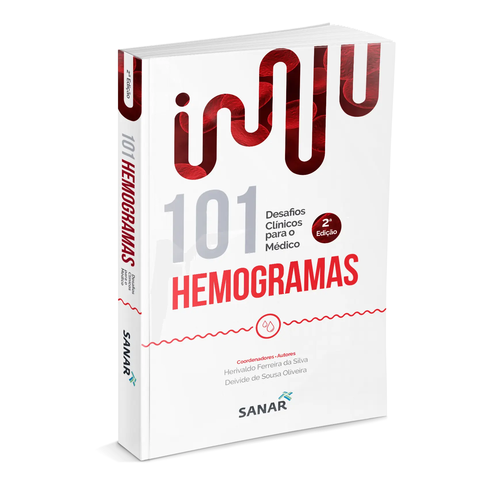 Imagem do livro 101 Hemogramas: Desafios Clínicos para o Médico (2ª edição)